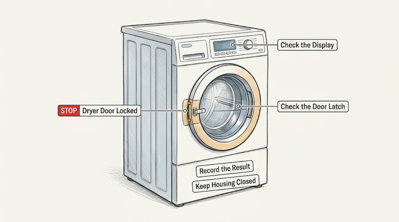 Dryer Door Locked