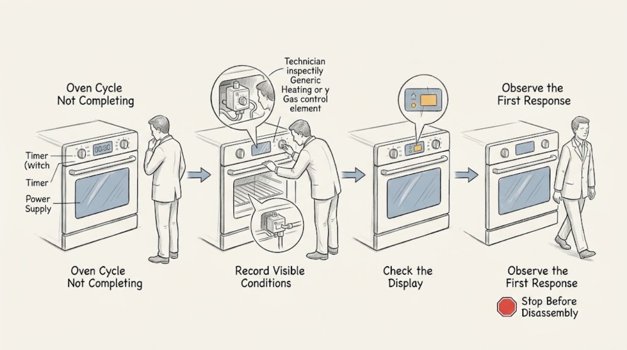 Oven Cycle Not Completing