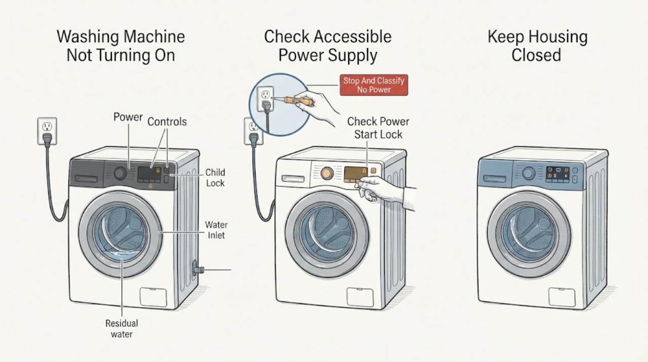 Washing Machine Not Turning On