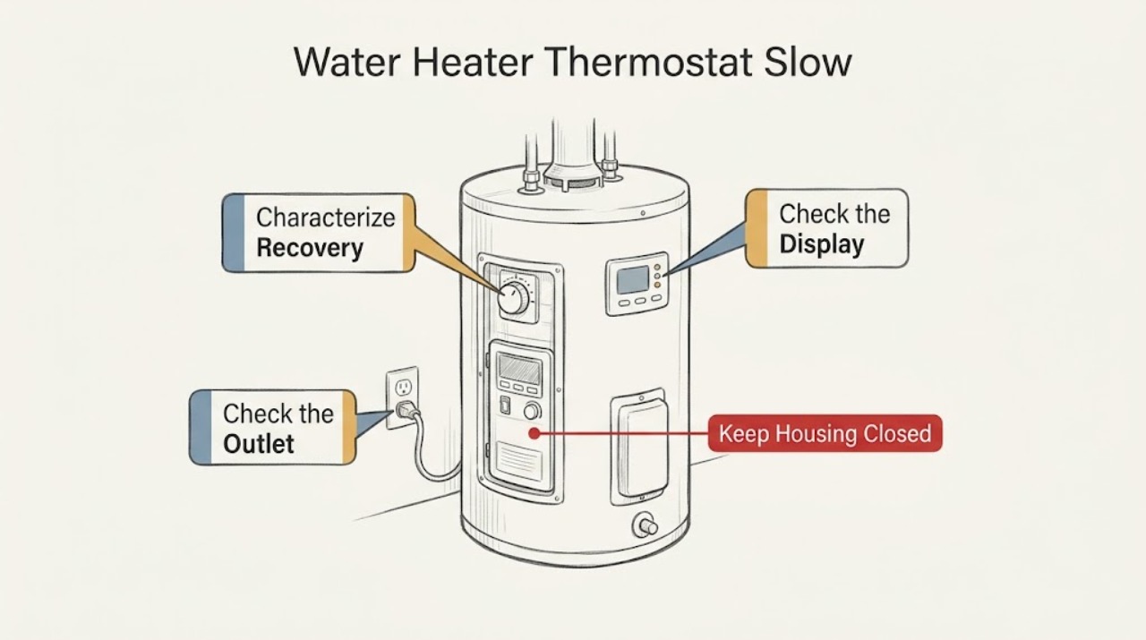 Water Heater Thermostat Slow