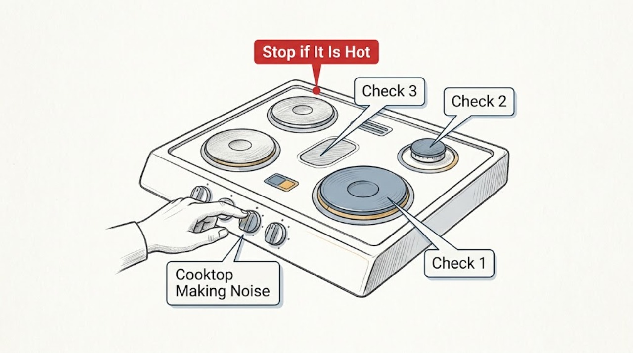 Cooktop Making Noise