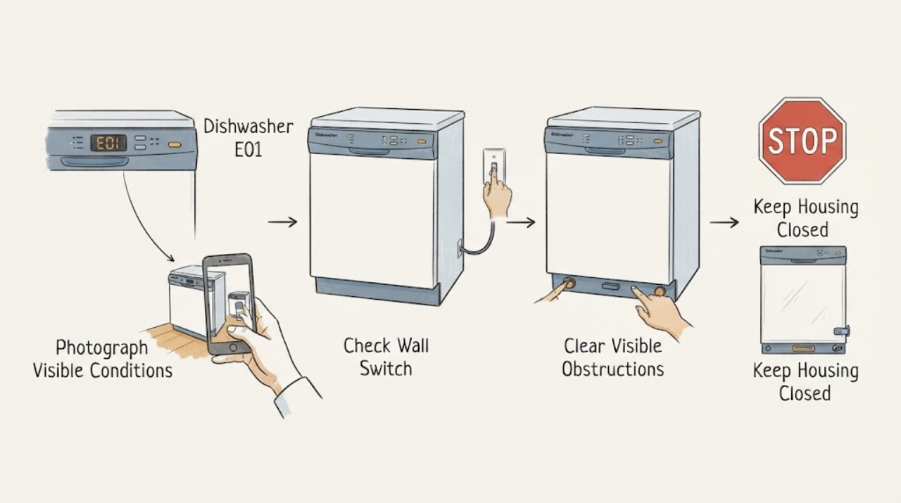 Dishwasher E01