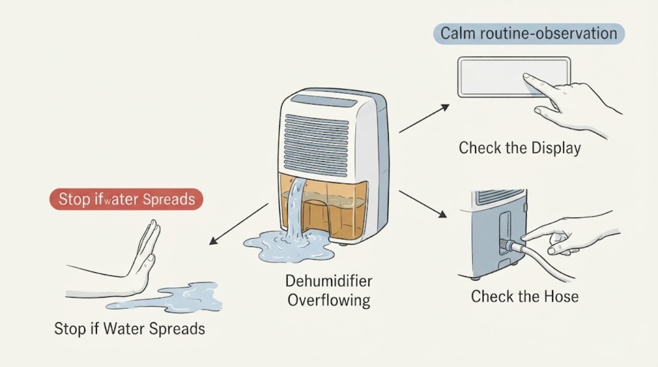 Dehumidifier Overflowing