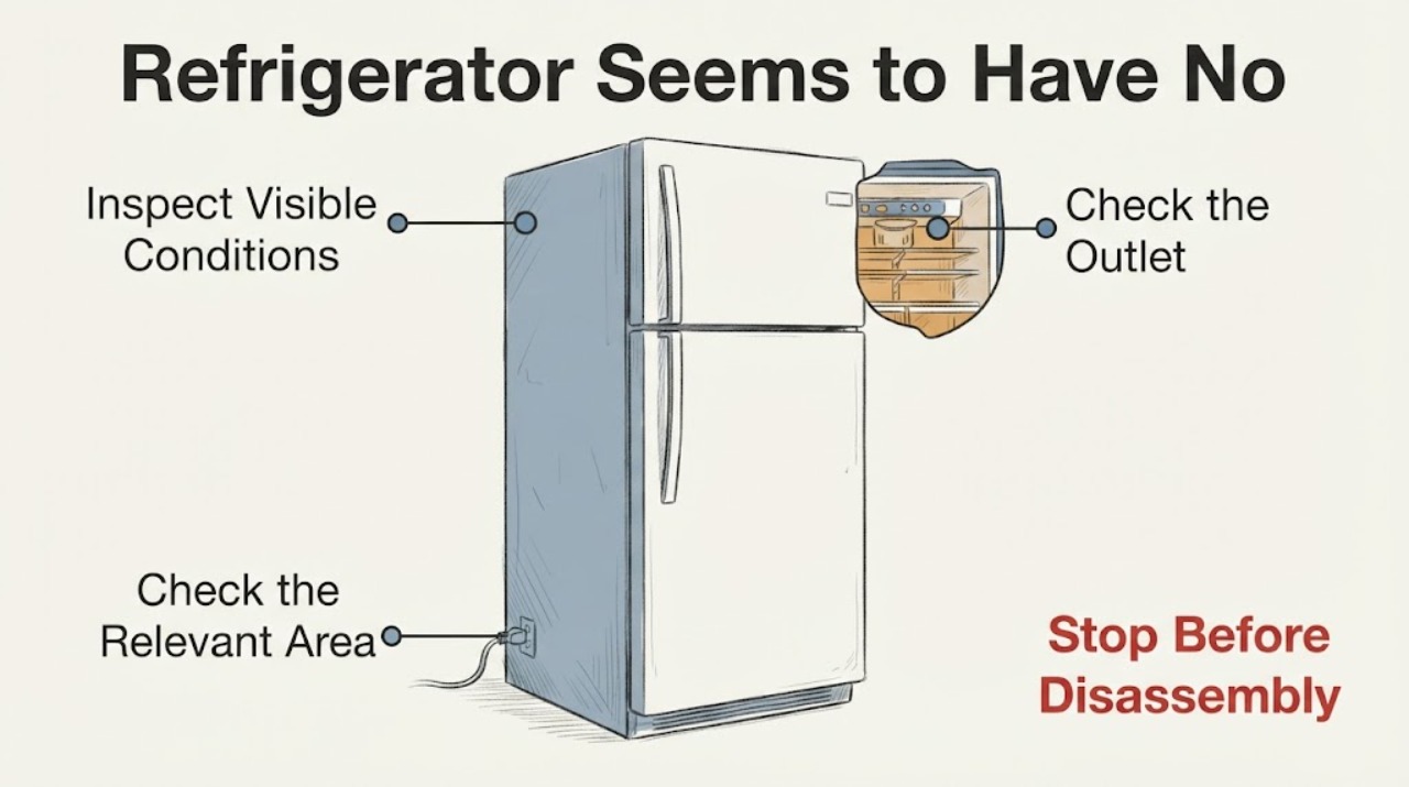 Refrigerator Seems to Have No