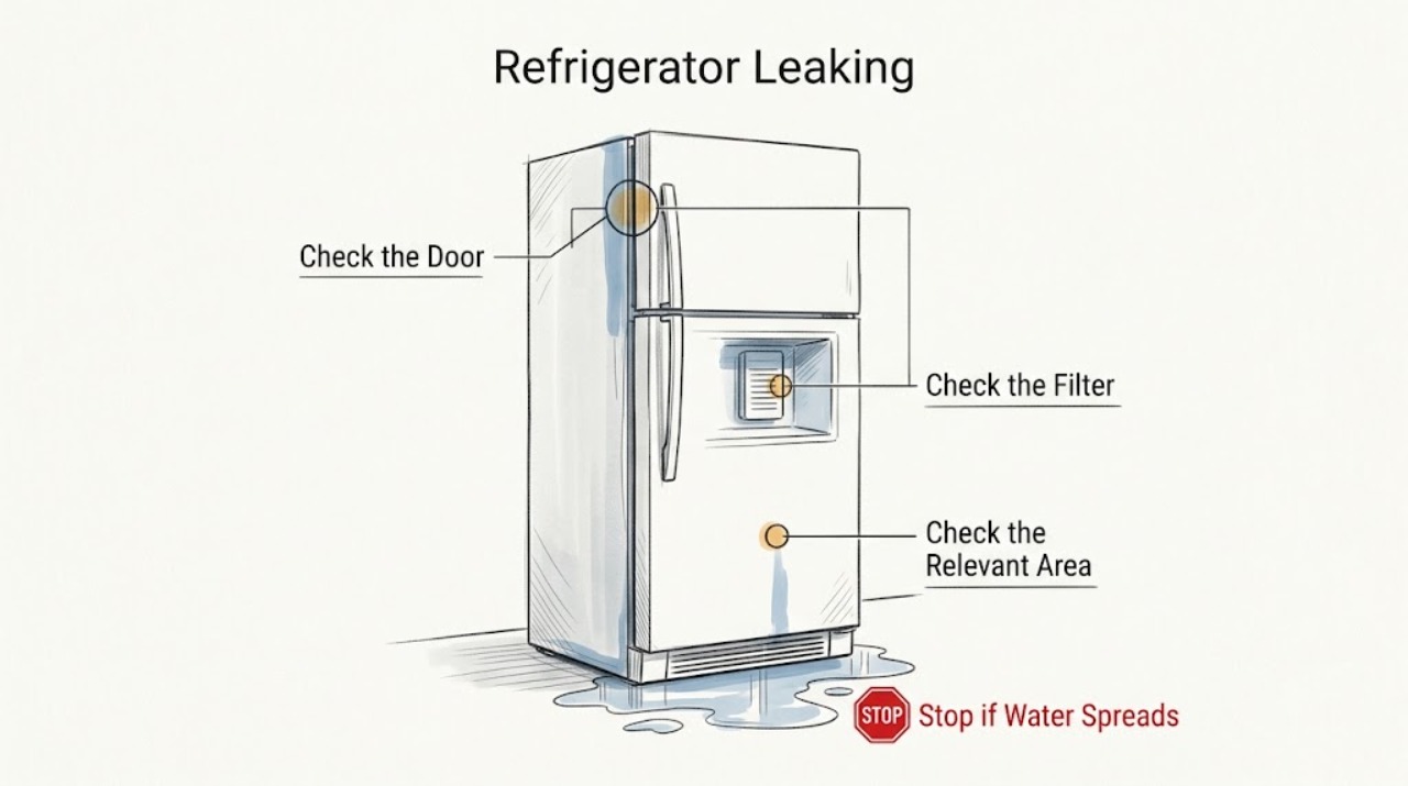 Refrigerator Leaking