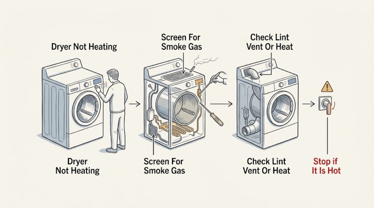 Dryer Not Heating