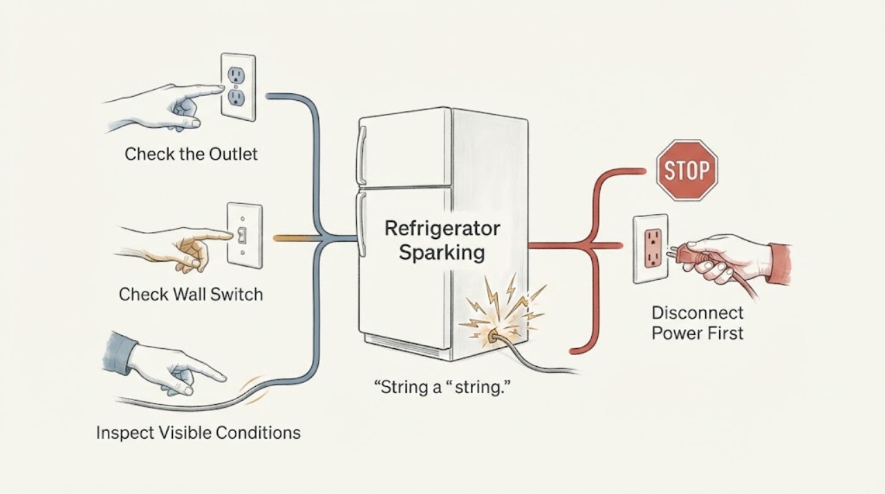 Refrigerator Sparking