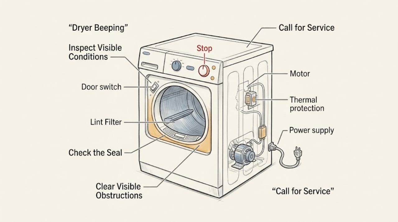 Dryer Beeping