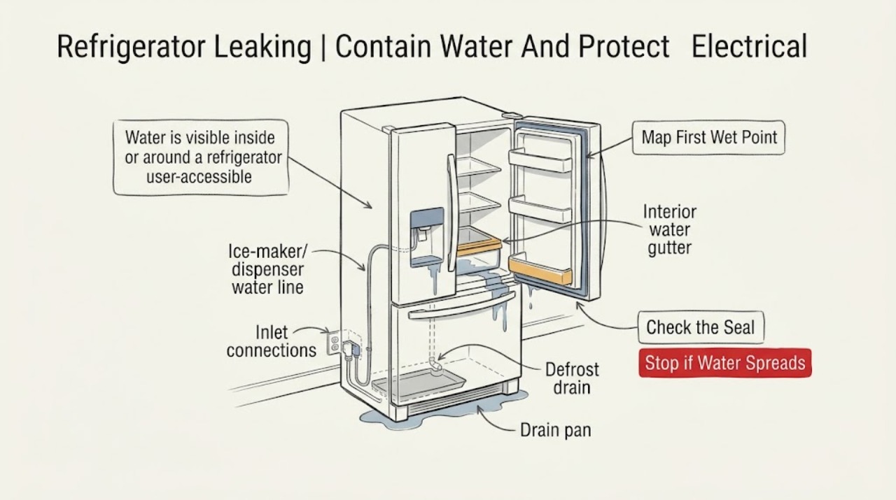 Refrigerator Leaking