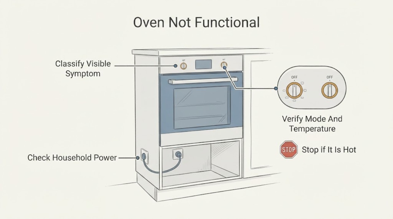 Oven Not Functional