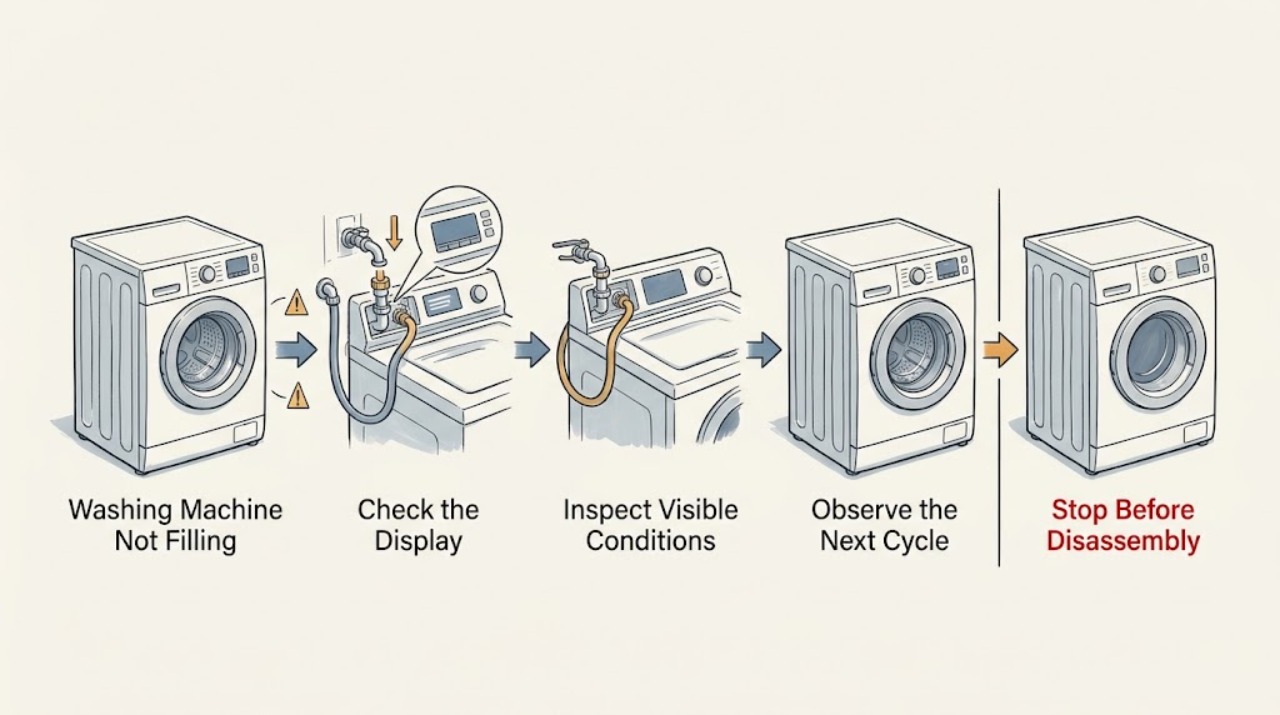 Washing Machine Not Filling