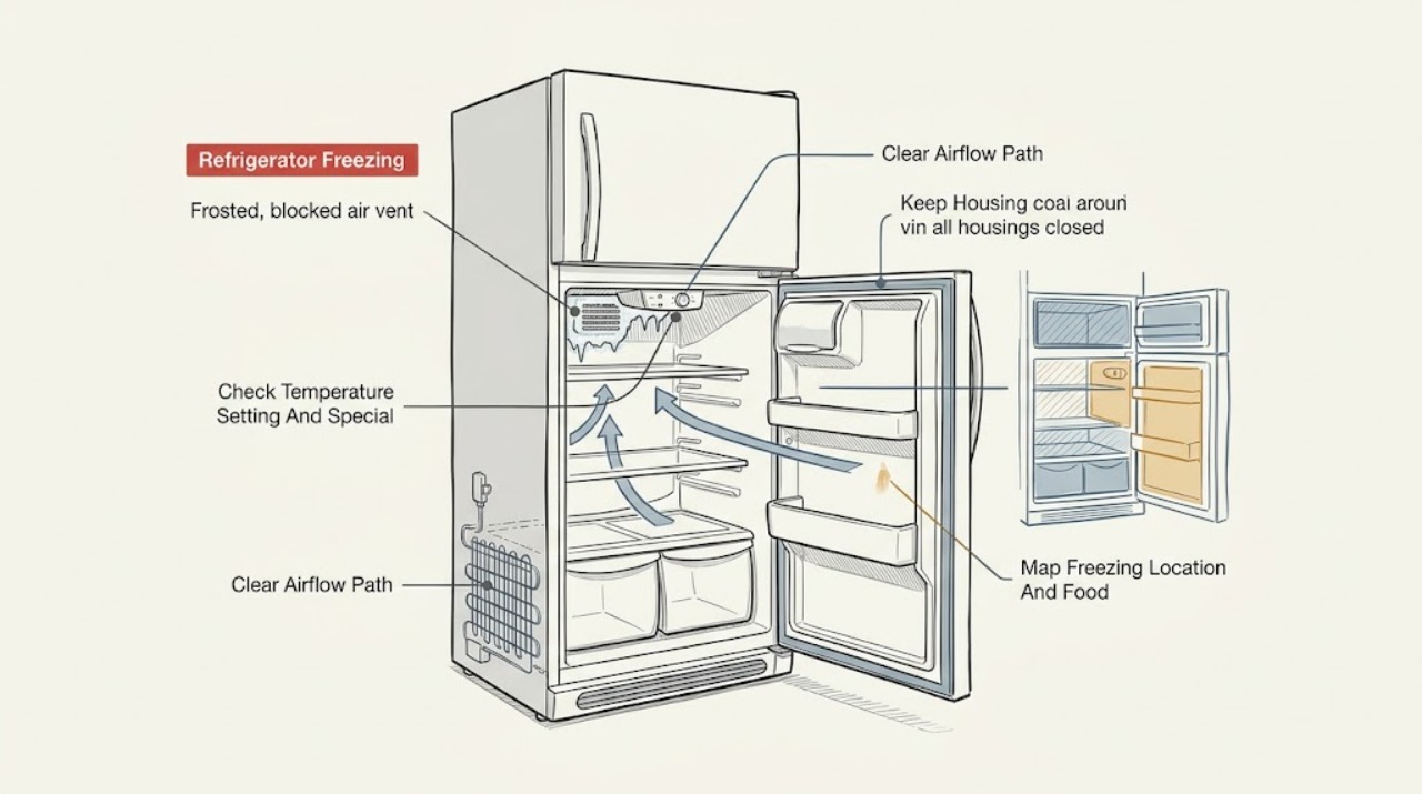 Refrigerator Freezing
