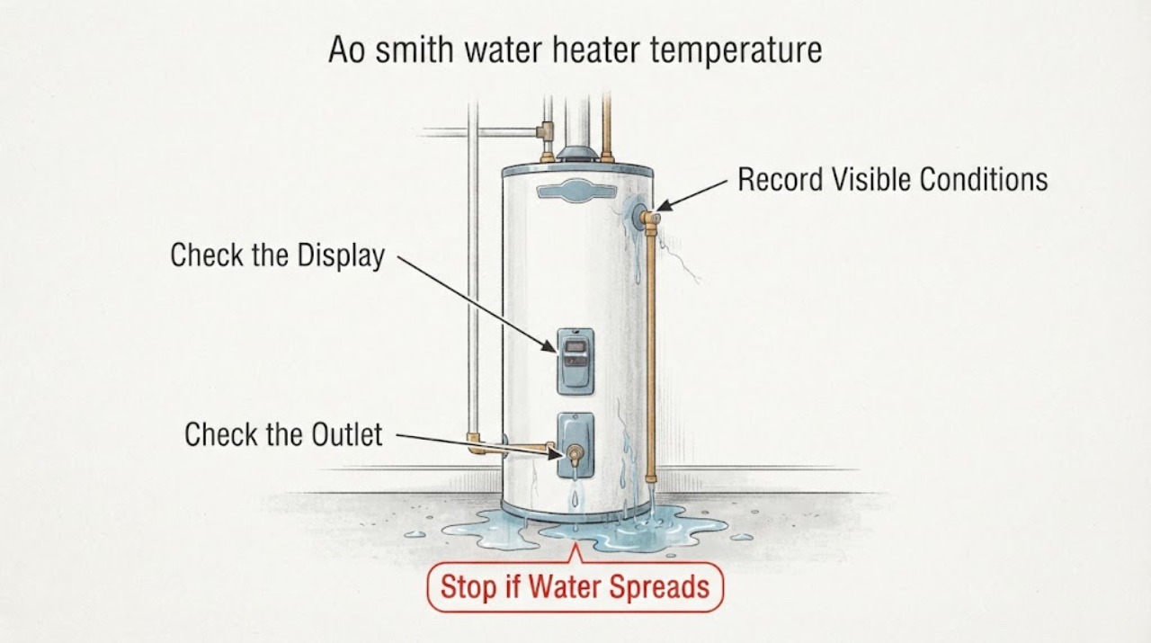 Ao smith water heater temperature