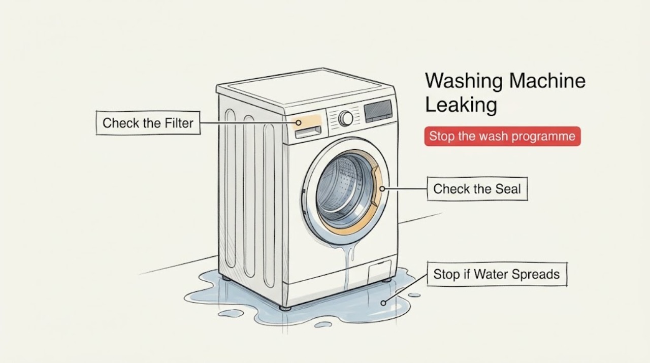 Washing Machine Leaking