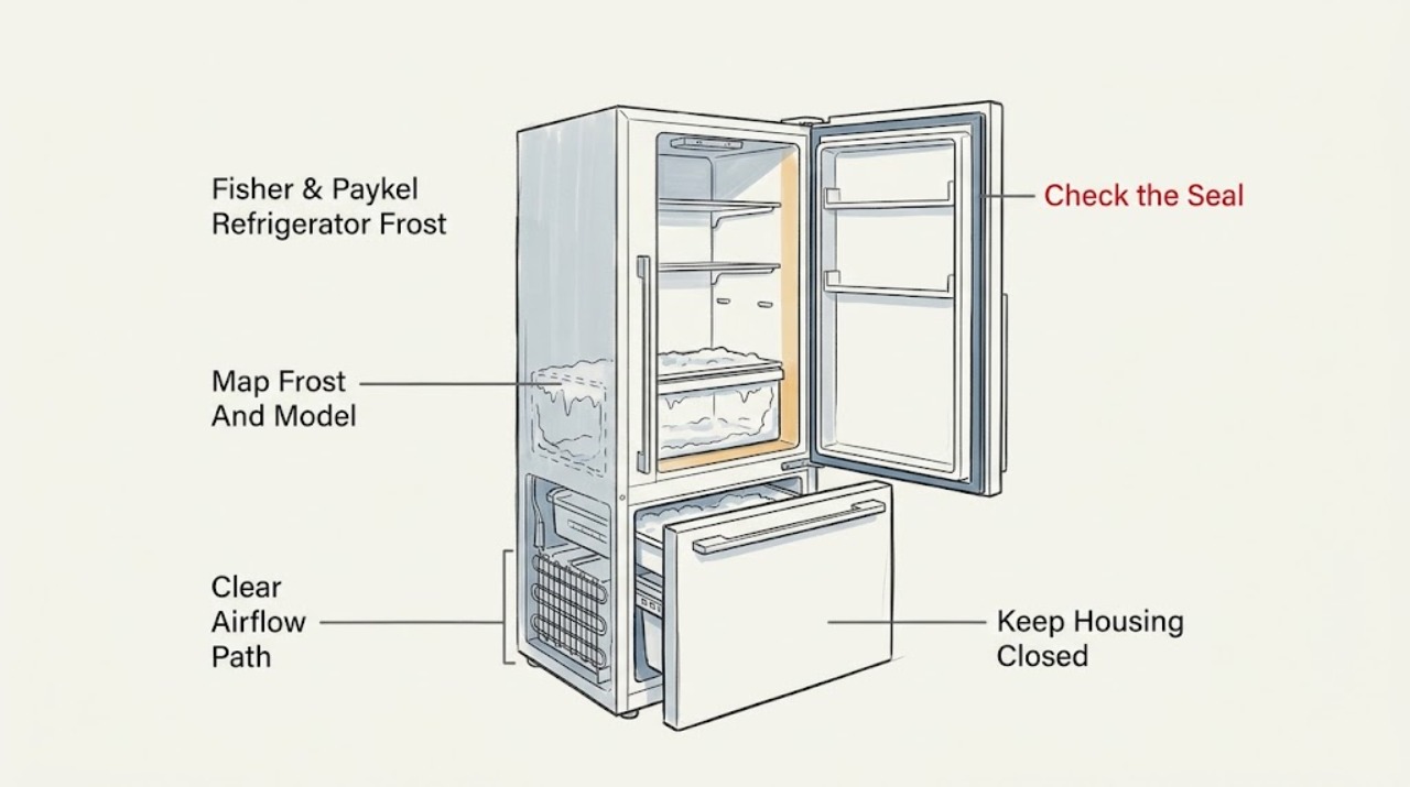 Fisher & Paykel Refrigerator Frost