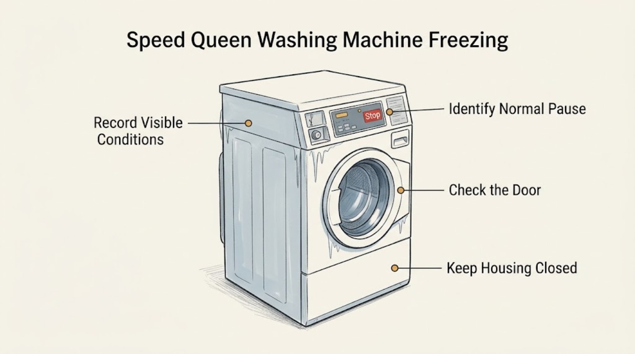 Speed Queen Washing Machine Freezing
