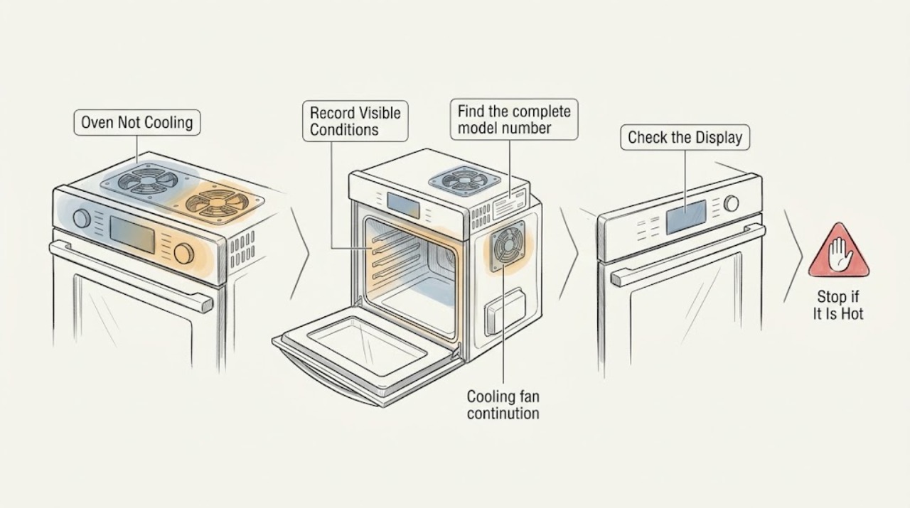Oven Not Cooling