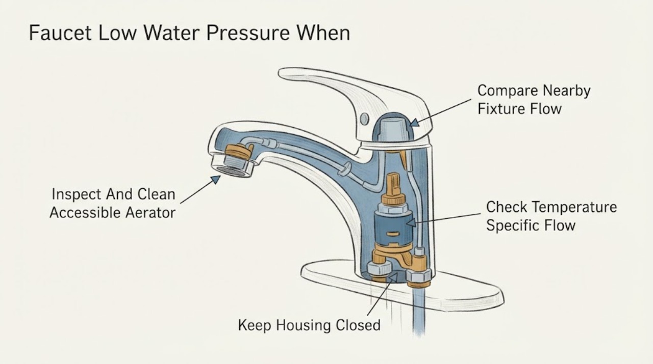 Faucet Low Water Pressure When