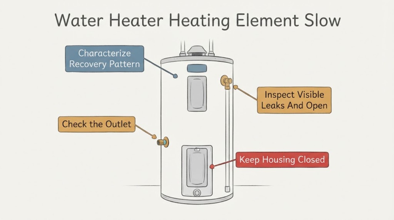 Water Heater Heating Element Slow