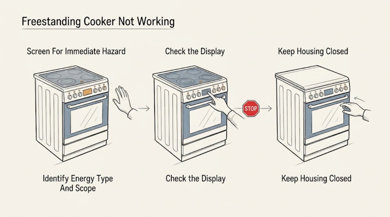 Freestanding Cooker Not Working