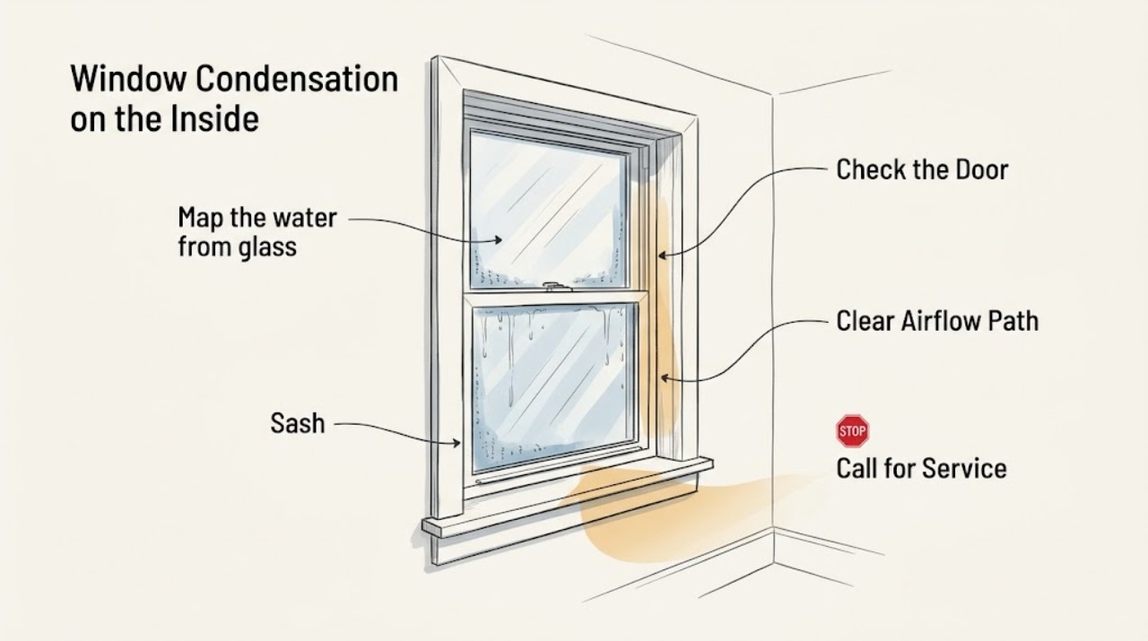 Window Condensation on the Inside