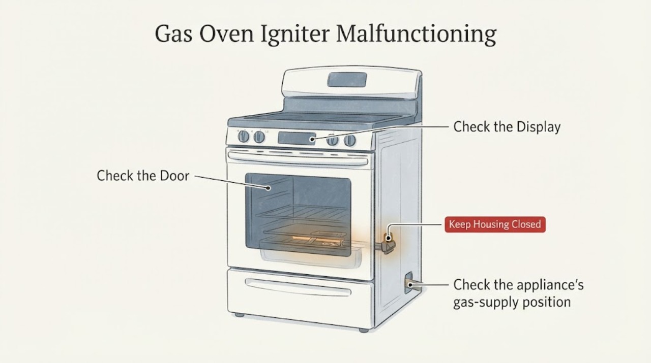 Gas Oven Igniter Malfunctioning