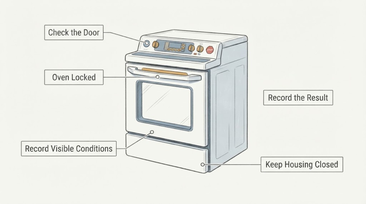 Oven Locked