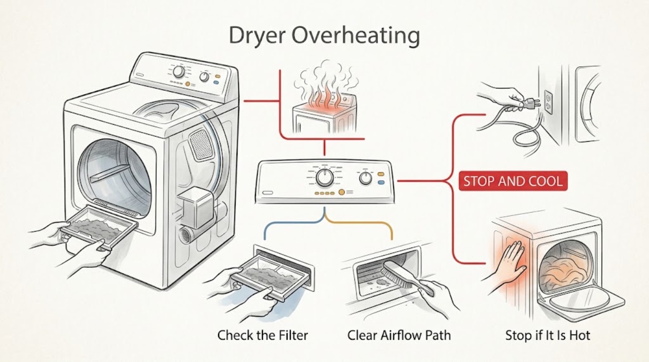 Dryer Overheating