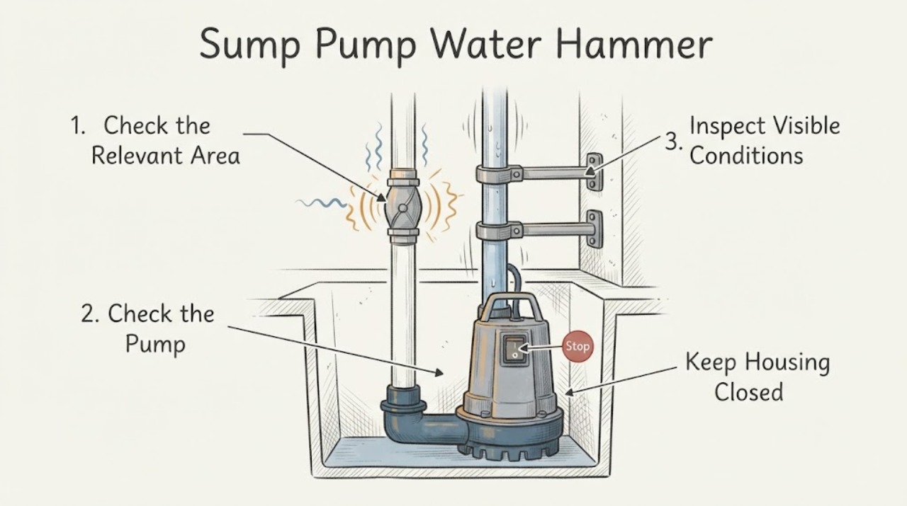 Sump Pump Water Hammer