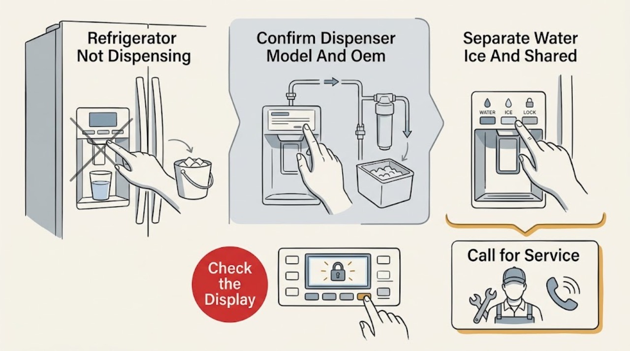 Refrigerator Not Dispensing