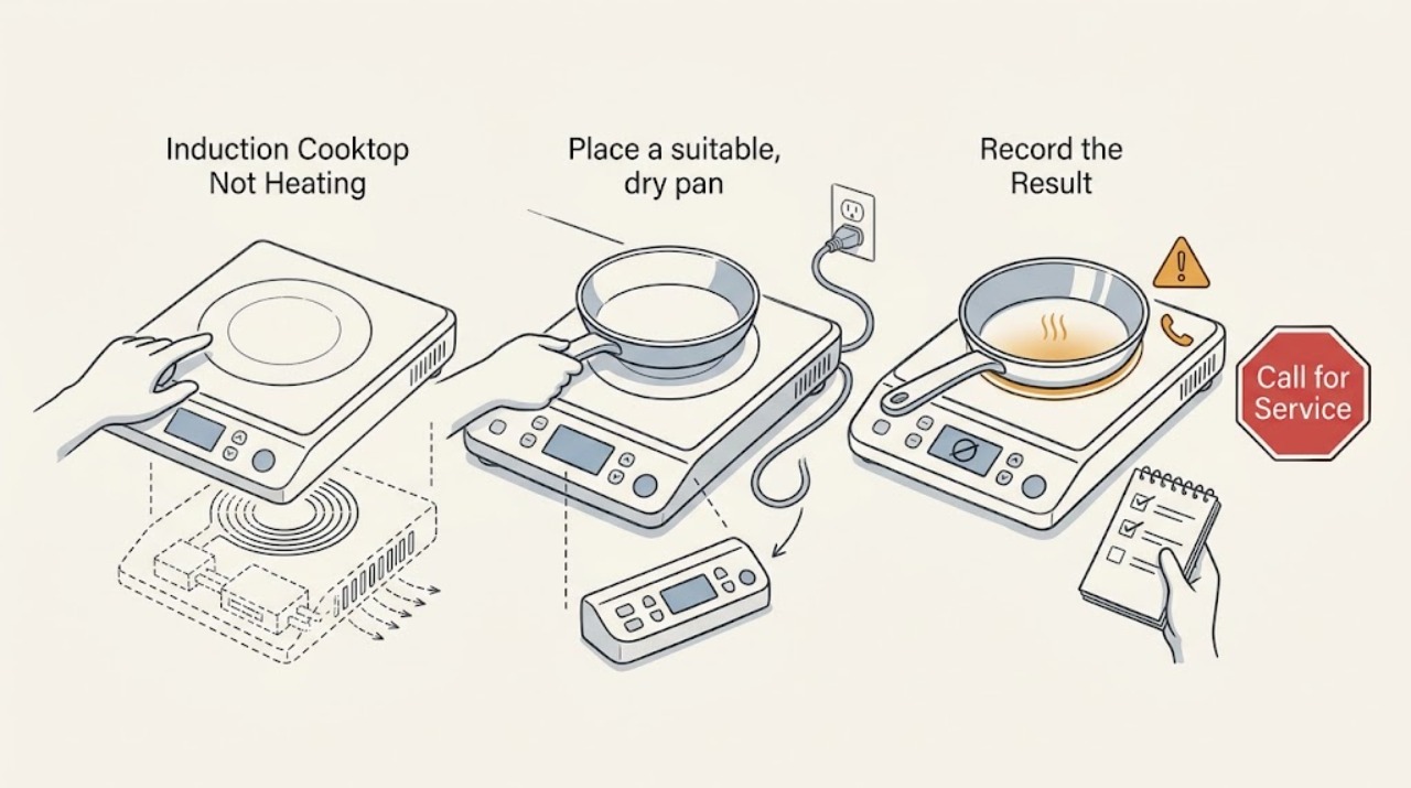 Induction Cooktop Not Heating