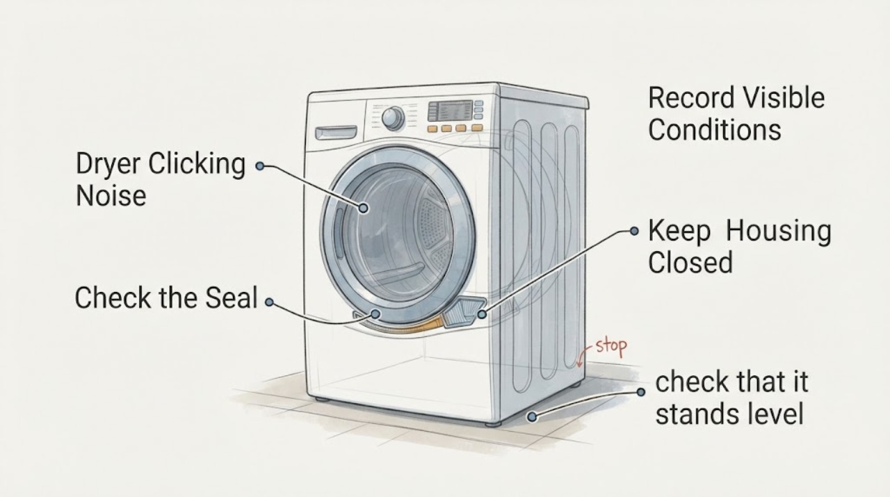 Dryer Clicking Noise