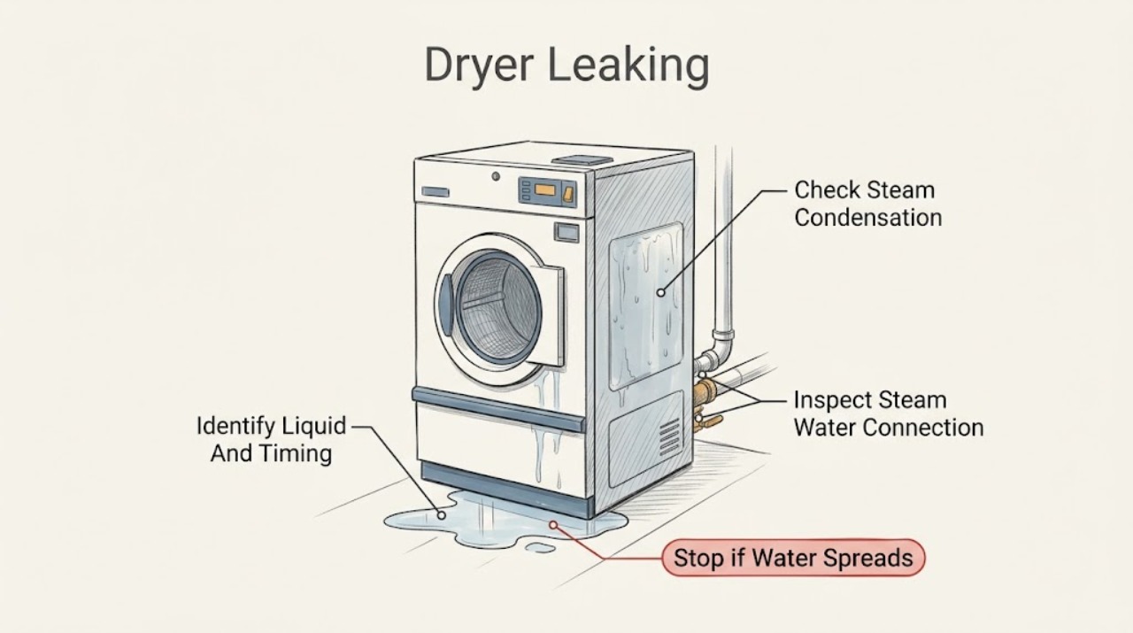Dryer Leaking