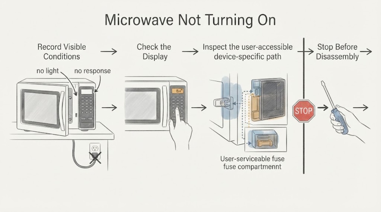 Microwave Not Turning On