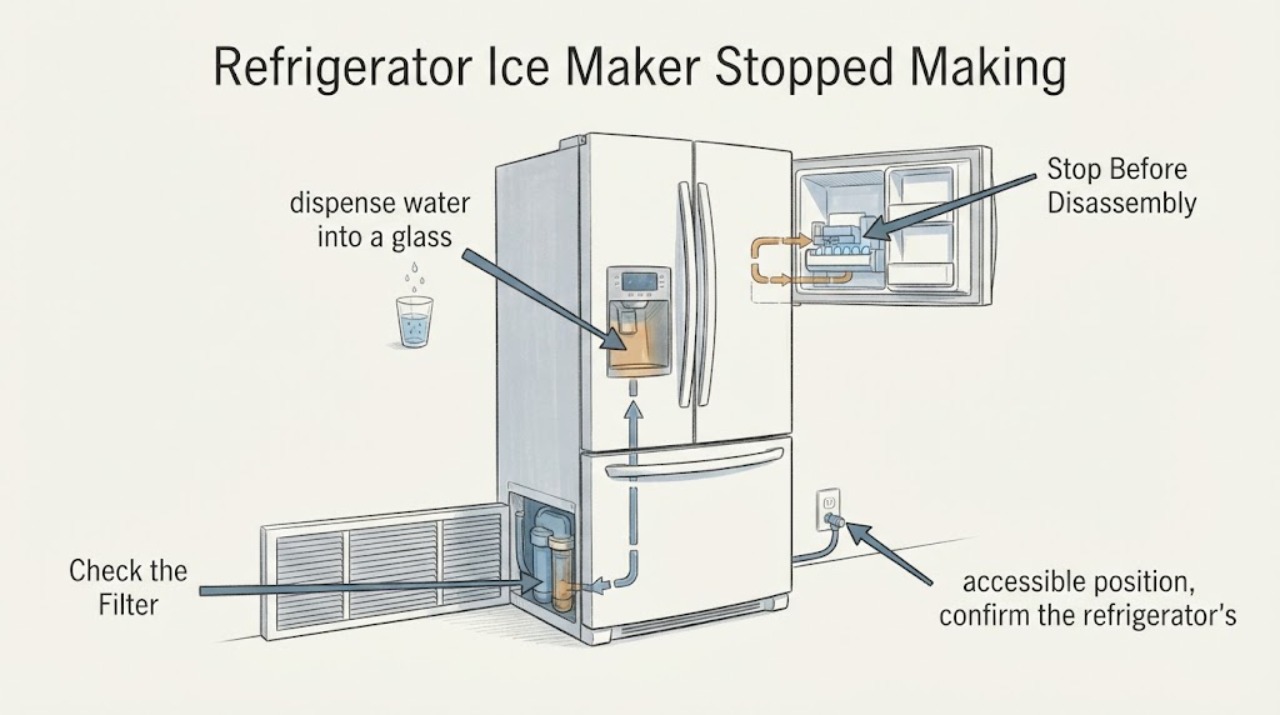 Refrigerator Ice Maker Stopped Making