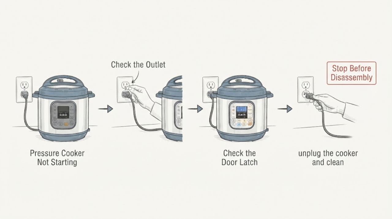 Pressure Cooker Not Starting
