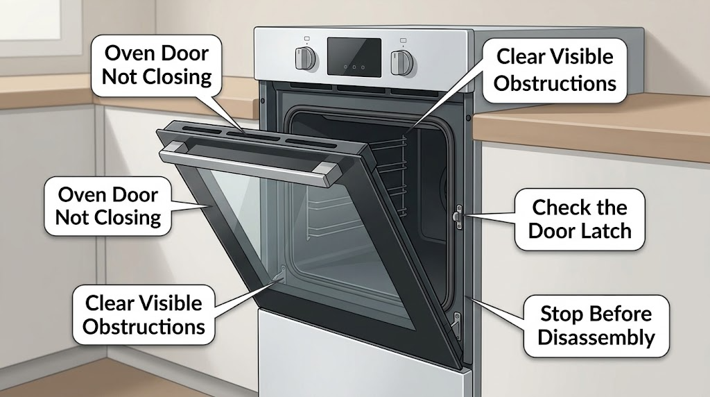 Oven Door Not Closing
