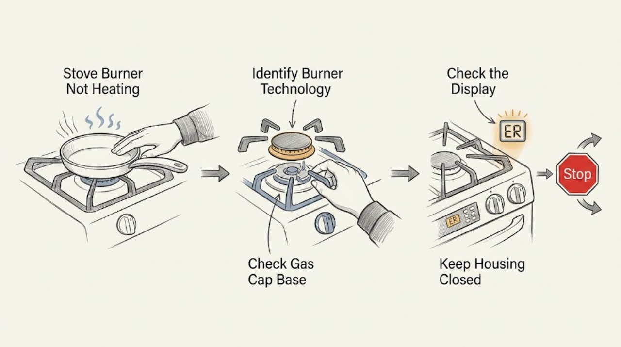 Stove Burner Not Heating