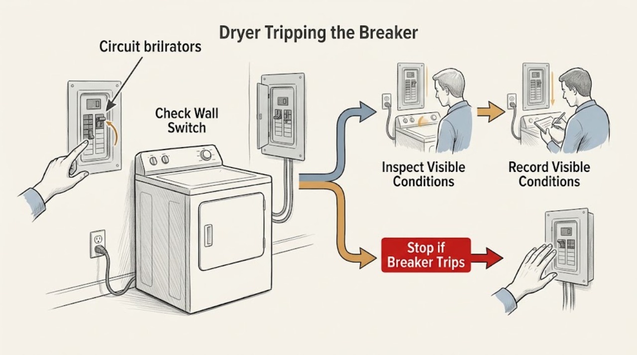 Dryer Tripping the Breaker