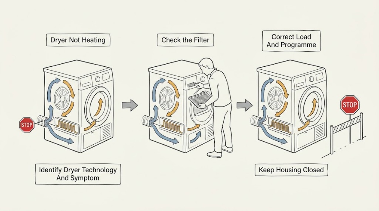 Dryer Not Heating