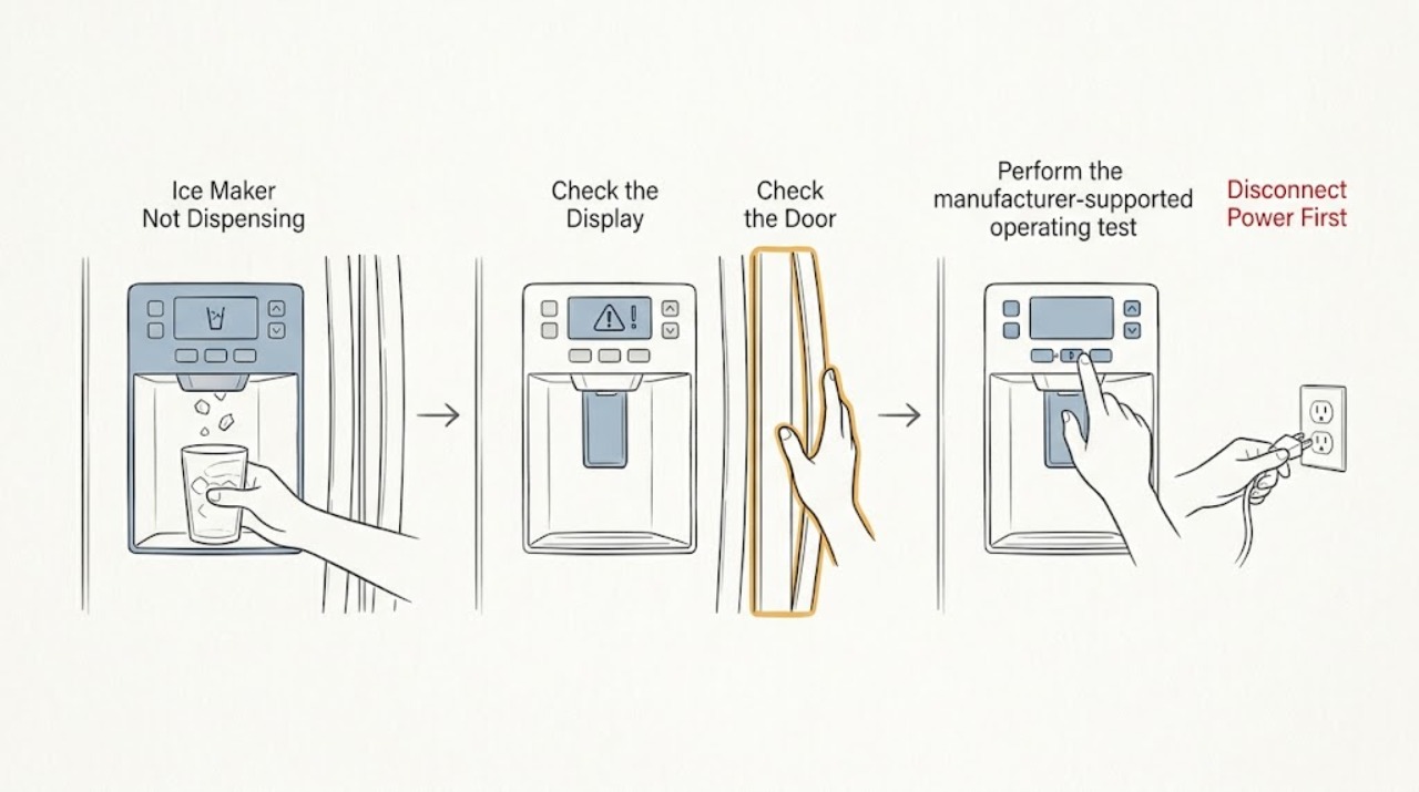 Ice Maker Not Dispensing