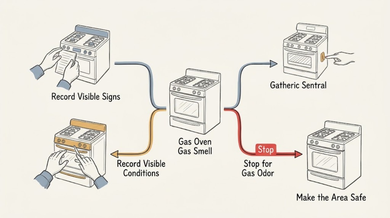Gas Oven Gas Smell