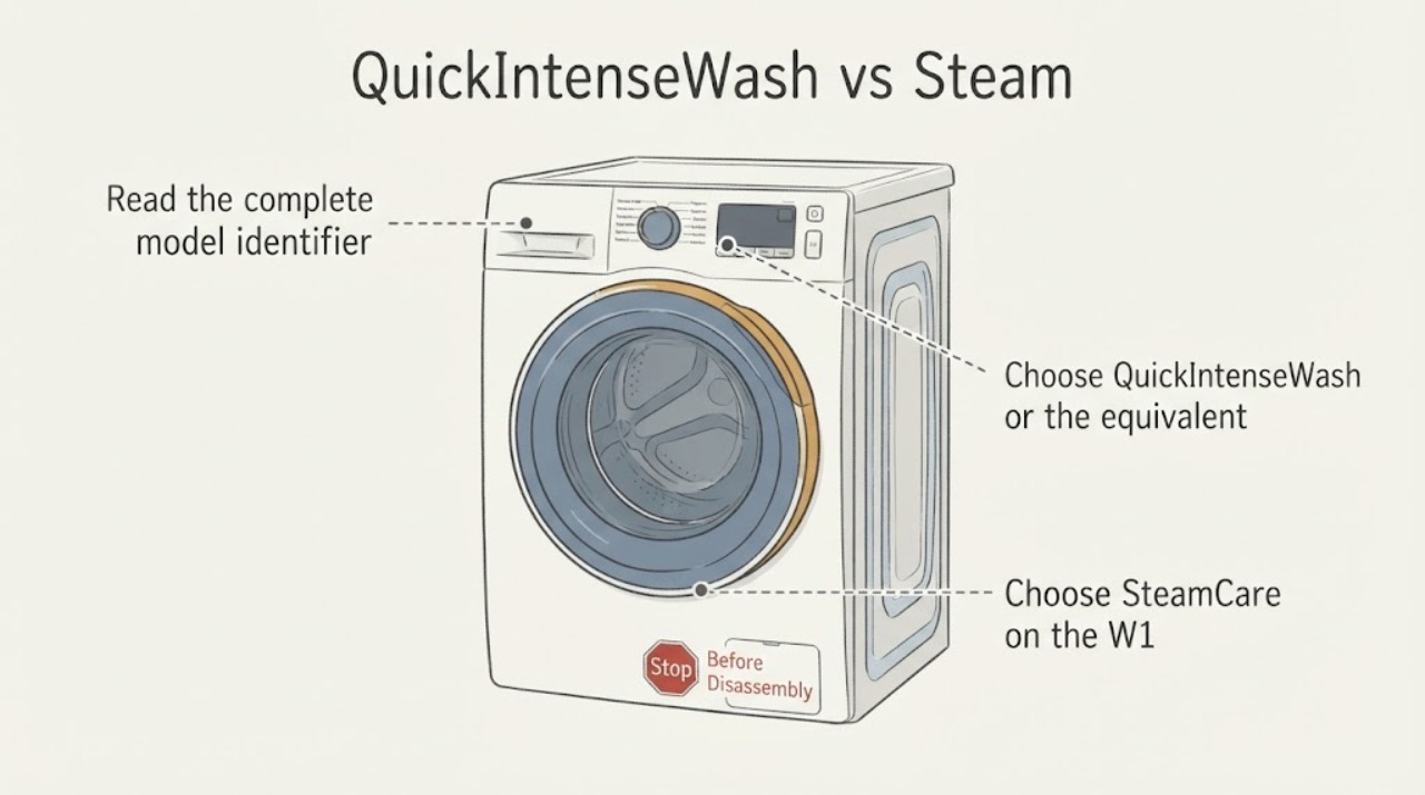 QuickIntenseWash vs Steam