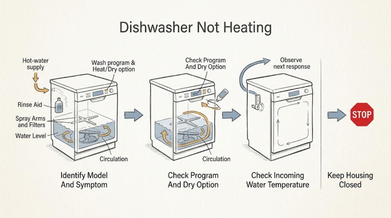 Dishwasher Not Heating