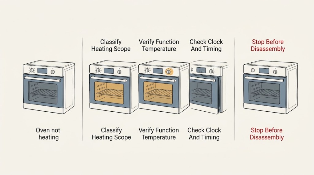 Oven not heating
