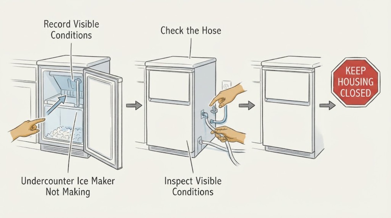 Undercounter Ice Maker Not Making