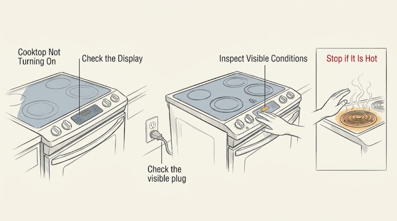 Cooktop Not Turning On