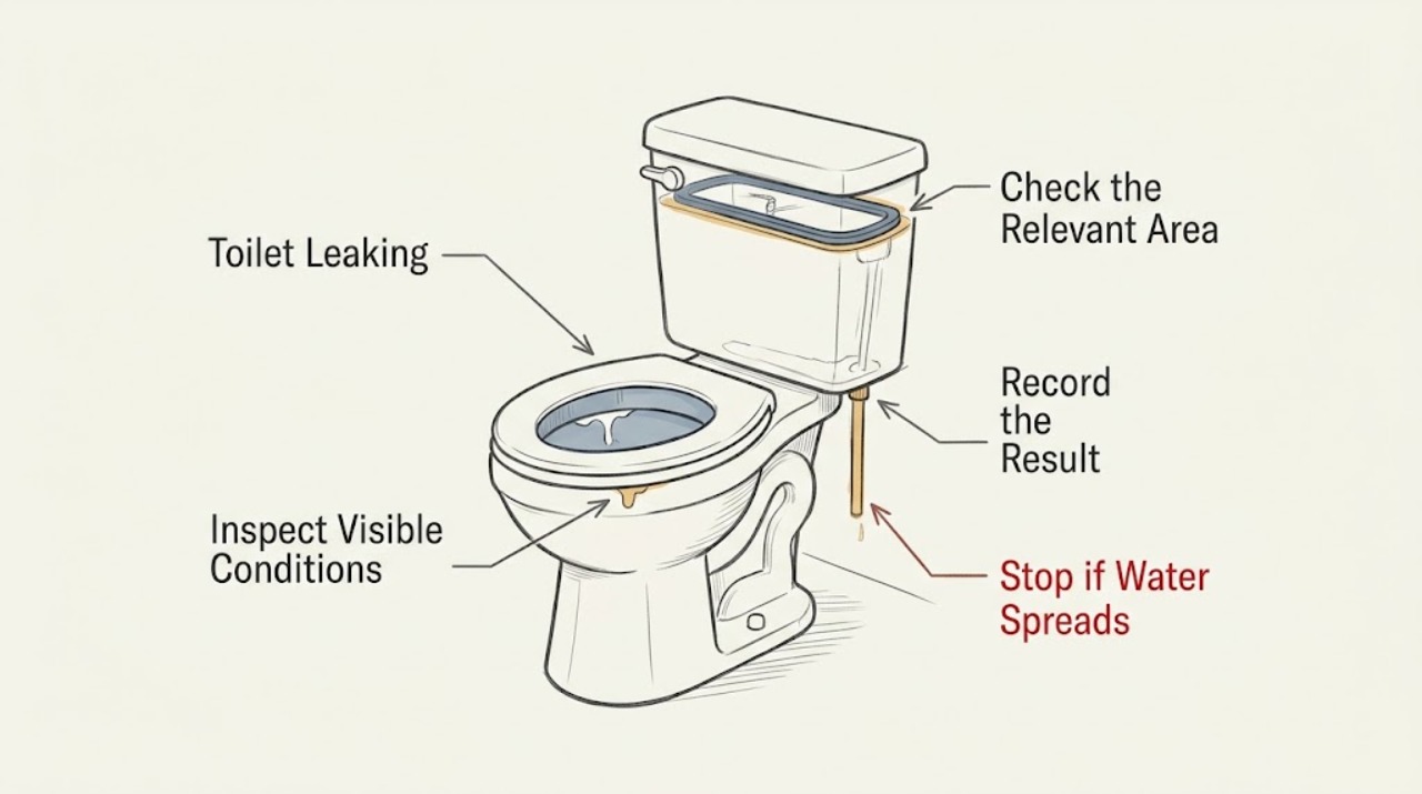 Toilet Leaking