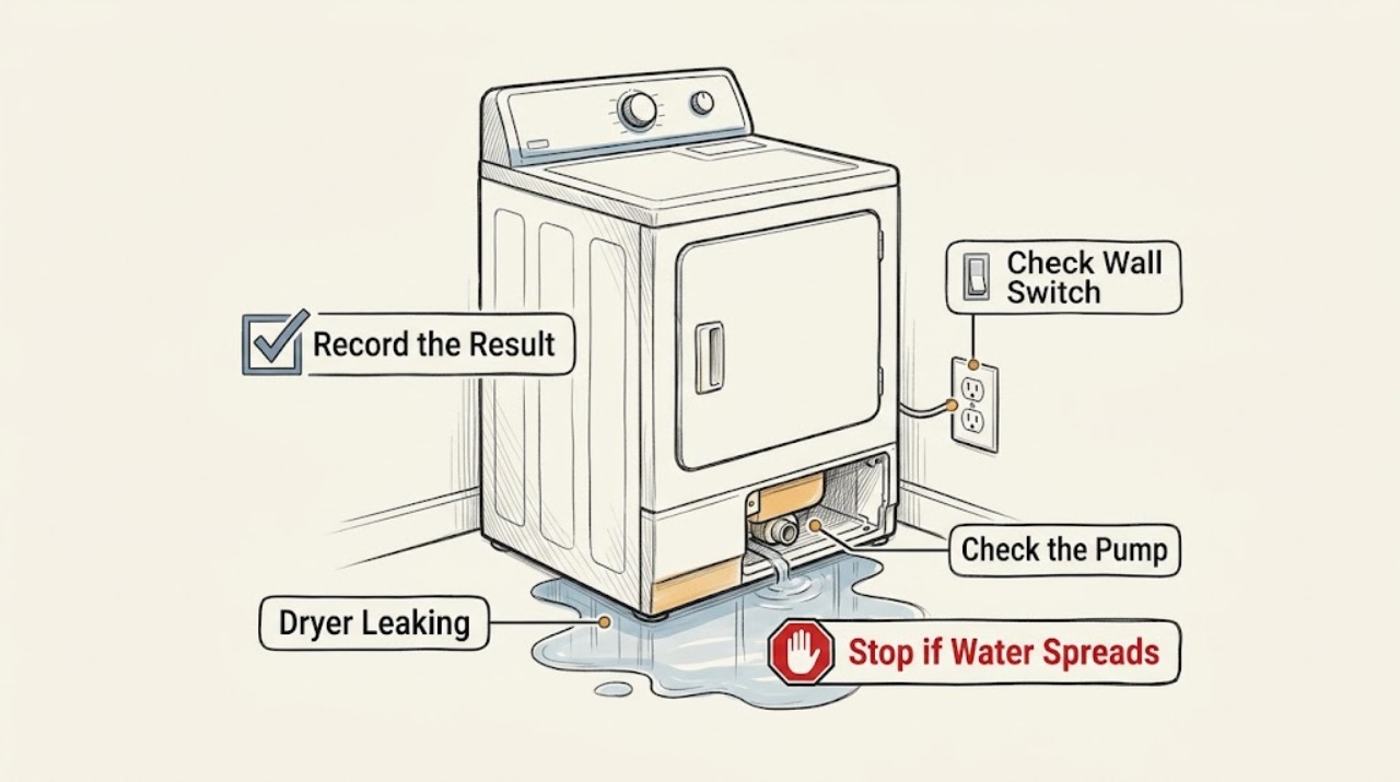 Dryer Leaking