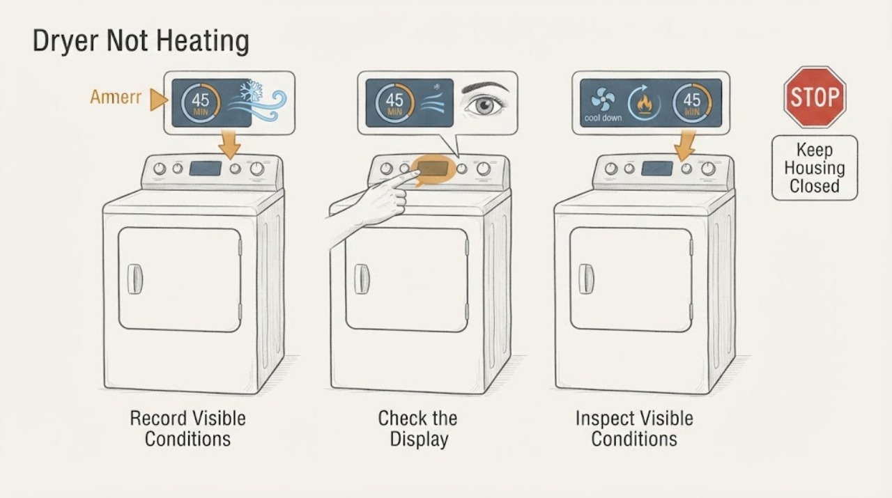 Dryer Not Heating